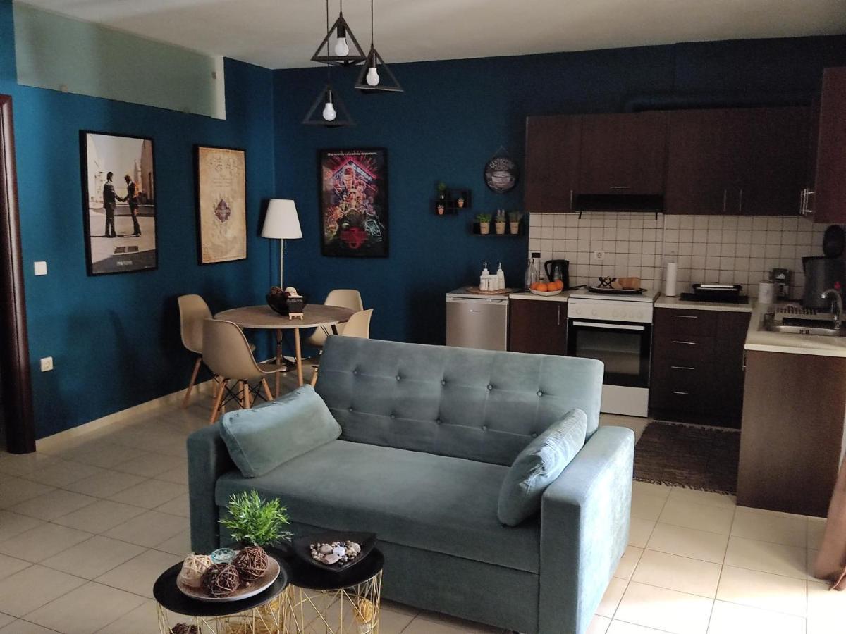 Modern Apartment Near Airport, Port & Beach Nea Alikarnassos Buitenkant foto